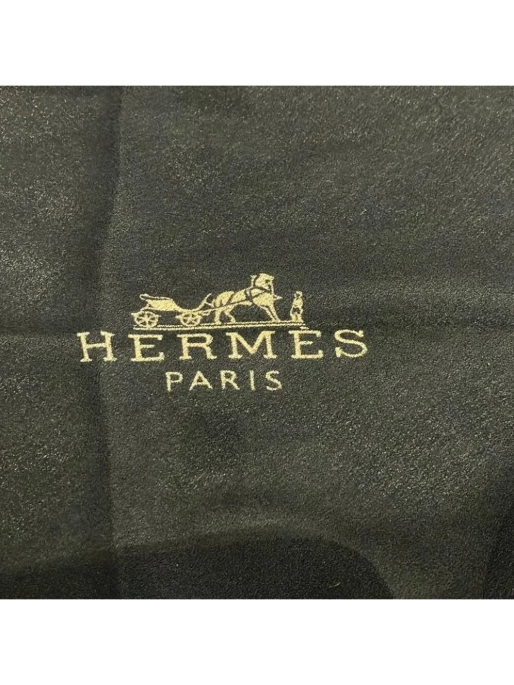 ★SOLD★ Hermes Scarf Losange Black Beige - Picture 2 of 3